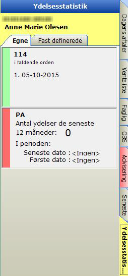 ydelsesstatistik gul