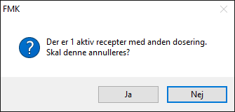 FMK ret dosering dialogboks